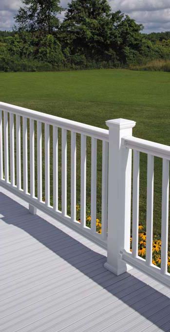 Edgewood Vinyl Railing